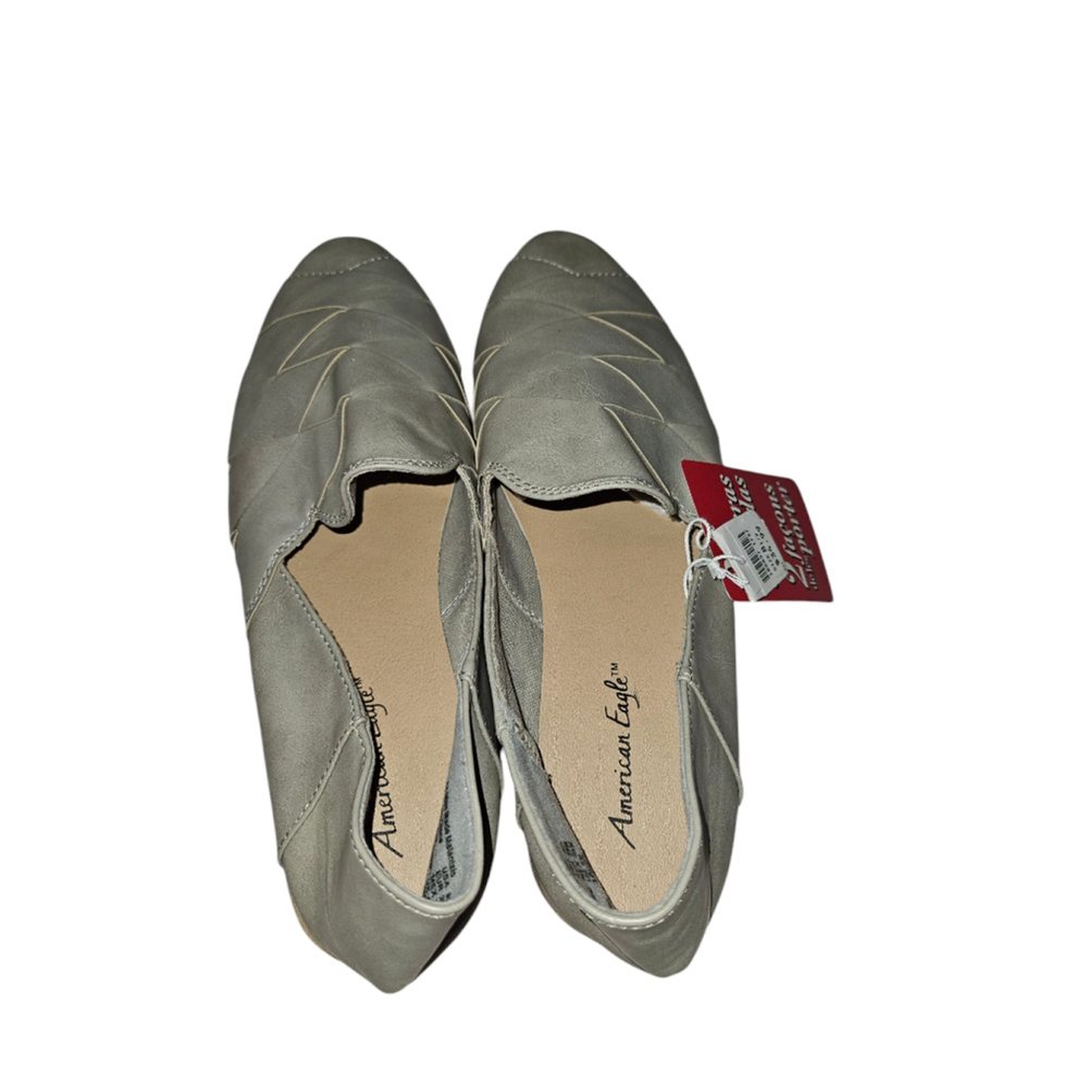 American Eagle Woven Loafers Size 8.5 Gray New with tags - Picture 7 of 11